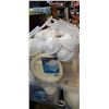 Image 2 : 3 TOTES OF AS NEW PARTY CUPS BOWLS AND PLATES