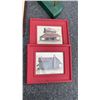 Image 2 : 4 FRAMED PRINTS AND WOOD FLAMINGO ON STAND