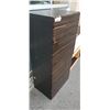 Image 2 : WOOD GRAIN FINISHED STORAGE CABINET