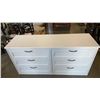 Image 2 : NEW ASHLEY FURNITURE WHITE 6 DRAWER DRESSER