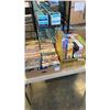 Image 1 : TRAY OF DVDS AND BLURAY WITH BOX OF GAMES