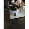 Image 2 : LOT OF BAKEWARE, RICE COOKER AND SERVING PIECES