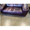Image 2 : LORENZO ITALIAN LEATHER LOVESEAT