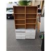 Image 1 : LARGE IKEA SHELVING UNIT W/ 6 DRAWERS