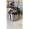 Image 2 : INSTANT POT 6QT 9-IN-1 DUO PLUS PRESSURE COOKER TESTED WORKING MISSING RIGHT HANDLE  - RETAIL $139