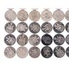 Image 5 : Random Bag/Lot of 50 Canada 50 Cent Coins Unsearched From Hoard