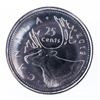 Image 1 : Canada 2019 RCM First Strike Caribou Twenty Five Cent Coin MS66