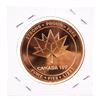 Image 2 : 1867-2017  Canada 150 .9999 Fine Copper Medallion