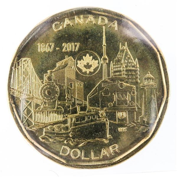 Canada 2017 $1 Canada 150 Coin MS67 ICCS