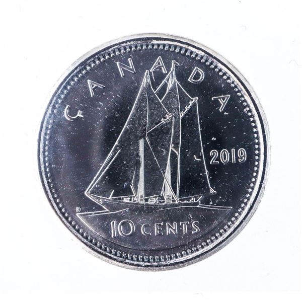 Canada 2019 RCM First Strike Ten Cent Coin MS65