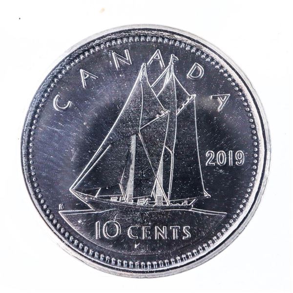 Canada 2019 RCM First Strike Ten Cent Coin MS64