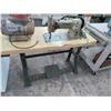 Image 1 : Singer Industrial Sewing Machine w/Table