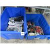 Image 1 : Blue Bins (2) w/Respirator, Manuals and Hardware