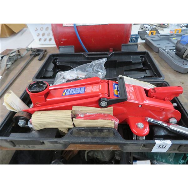 MVP 2 1/4 Ton Hydraulic Floor Jack w/Carry Case