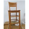 Image 2 : 5-Wood Bar Stools - 5 X $