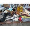 Image 1 : Table Lot Backpack, Smoke Absorber, Anchors and More