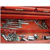 Image 2 : Snap On Red Toolbox w/Drawers, Contains Wrenches and Sockets