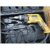 Image 2 : 2-Dewalt Electric Drill w/Case - 2 X $