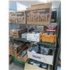 Image 1 : Rack Lot Light Fixtures, Electric Offset Boxes