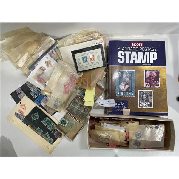 Scott Standard Stamp Post Catalog & Vintage Stamp Collection