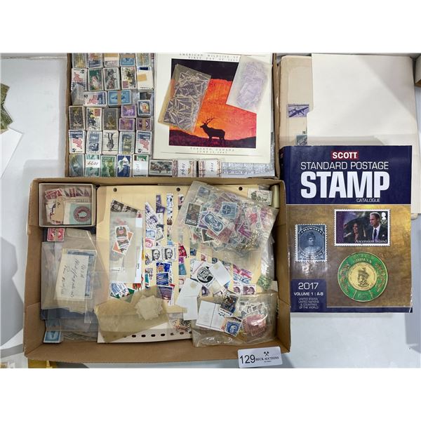 Vintage Stamps & Scott Standard Stamp Postage Catalog