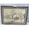 Image 1 : Framed Pencil Print 18/100