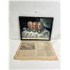 Image 1 : "Astronauts Of Apollo 11- First On The Moon 1969 Print