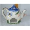 Image 4 : CUTE BUTTERFLY COTTAGE TEAPOT TEALIGHT CANDLE HOLDER