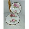 Image 1 : LOT OF 2 ROYAL ALBERT AMERICAN BEAUTY DESSERT PLATES