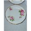 Image 2 : LOT OF 2 ROYAL ALBERT AMERICAN BEAUTY SALAD PLATES