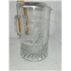 Image 2 : DOMEX MADE IN ITALY DEER IN GLEN GLASS BEER STEIN