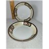 Image 1 : LOT OF 2 ANTIQUE HANDPAINTED NIPPON DESSERT BOWLS.
