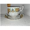 Image 2 : ROYAL ALBERT KNOTTY PINE TEACUP AND SAUCER SET