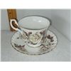 Image 1 : ROYAL ALBERT CREAM COLOURED ROSES TEACUP AND SAUCER SET