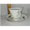 Image 5 : BLUEBIRD CHINA CANDLEIGHT TEACUP AND SAUCER SET