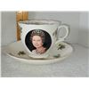 Image 2 : QUEEN ELIZABETH II 1978 IITH COMMONWEALTH GAMES CUP AND SAUCER SET