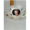 Image 2 : QUEEN ELIZABETH II 1978 IITH COMMONWEALTH GAMES CUP AND SAUCER SET
