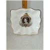 Image 1 : QUEEN ELIZABETH II SQUARE CANDY DISH ROSINA CHINA