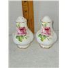 Image 1 : ROYAL ALBERT AMERICAN BEAUTY SALT AND PEPPER SHAKERS