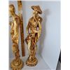 Image 3 : 2 STUNNING TALL MALE & FEMALE ASIAN STATUES SIGNED
