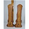 Image 4 : SET OF 2 HAWAIIN 9.5" BOOKENDS STAMPED. STAMPED SIGNED