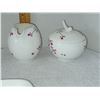 Image 4 : CHERRY BLOSSOM TEA LOGIC CREAMER, LIDDED SUGAR BOWL & UNDERPLATE