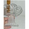 Image 3 : PEDESTAL ETCHED GLASS CANDY DISH