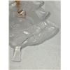 Image 3 : GLASS CHRISTMAS TREE SHAPED COOKIE PLATTER