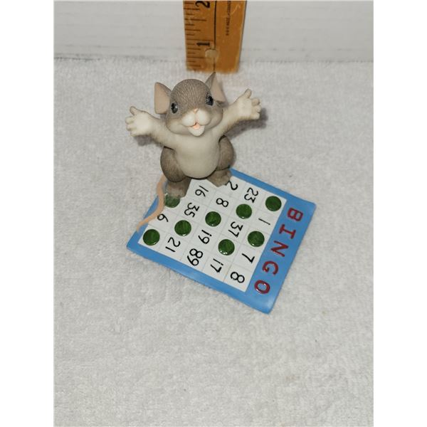 FITZ & FLOYD LETS BINGO CHARMING TALES FIGURINE
