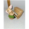 Image 1 : PENDELFIN (?)BUNNY PIANIST 2 PIECE FIGURINE