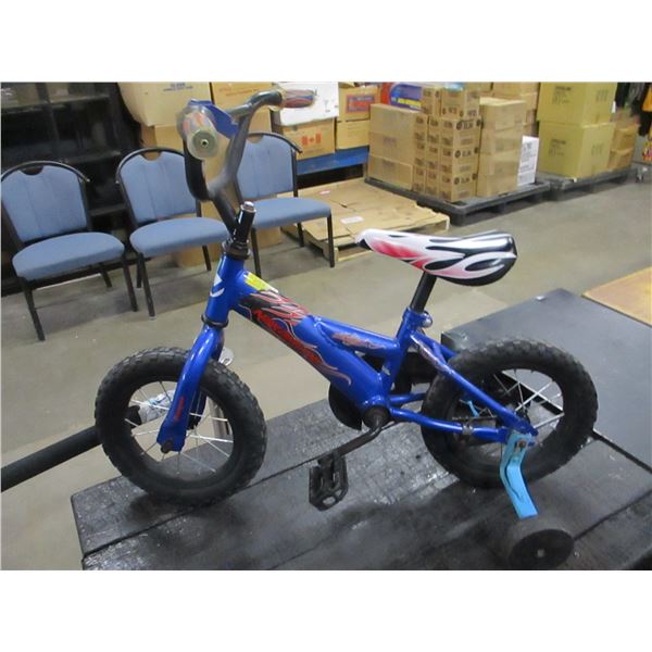 KID'S BICYCLE C/W TRAINING WHEELS