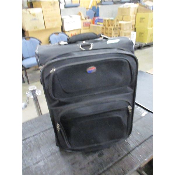 ROLLING SUITCASE (APPROX. 20" HIGH)