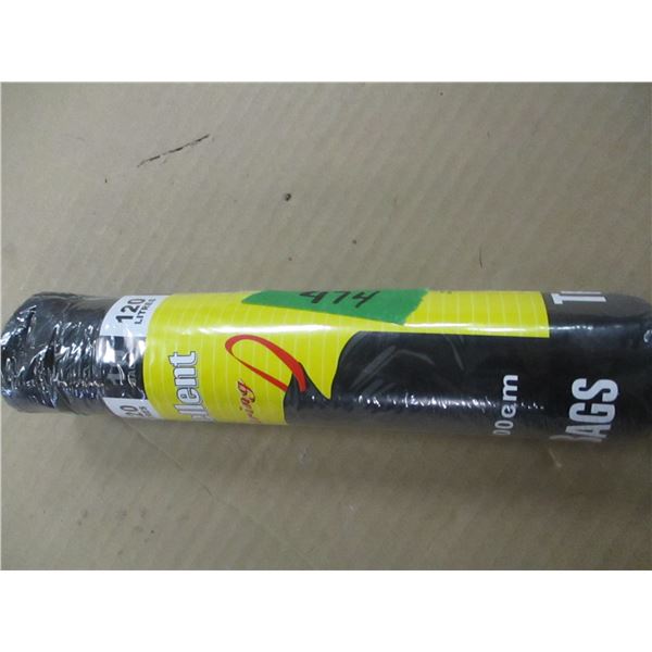 120 LITRE GARBAGE BAGS (10) - PACKAGE