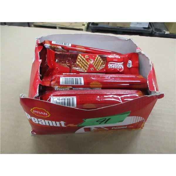 PARTIAL BOX OF NESTLE CHOCOLATE BARS